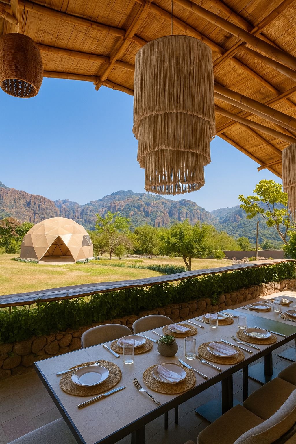 Vista completa Restaurante Dharma